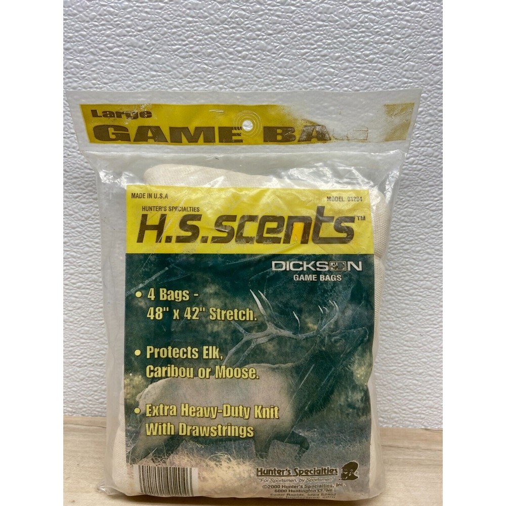 Hunters Specialties H.S.Scents 4 Bags 48" X 42" Stretch